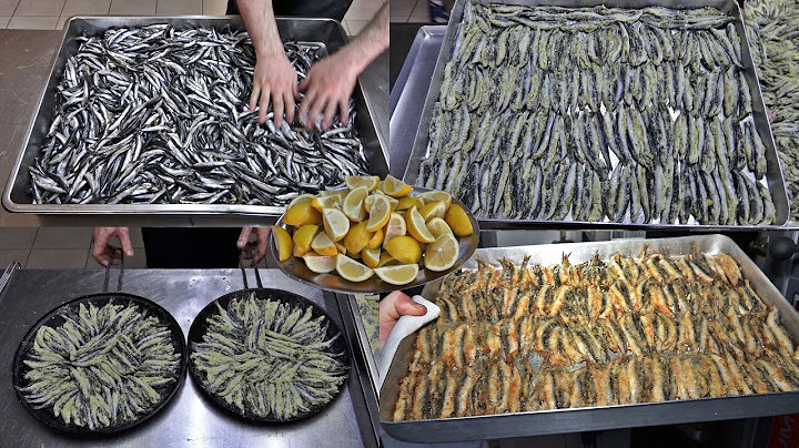 A Seafood Feast from Turkey: Fried Anchovy Recipe